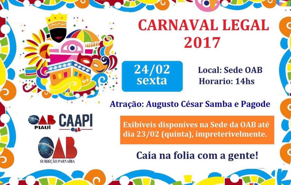 carnaval oab phb